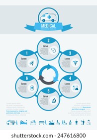 Medical Infographic Elements.