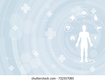 Medical Infographic set. Vector illustration.