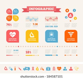 Medical Infographic Template.