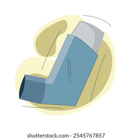 Medical inhaler for patients with asthma