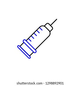 Medical injection icon. Element of Medical icon for mobile concept and web apps. Detailed Medical injection icon can be used for web and mobile