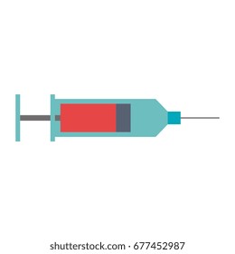 medical injection isolated icon