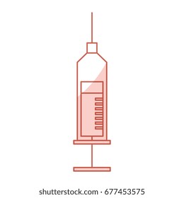 medical injection isolated icon