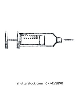 medical injection isolated icon