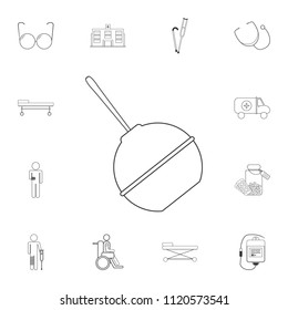 Medical instrument icon. Simple element illustration. Medical instrument symbol design from Medical collection set. Can be used for web and mobile on white background