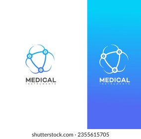 medical instruments logo Design Template Vector icon