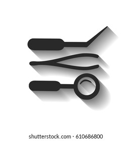 Medical instruments vector illustration