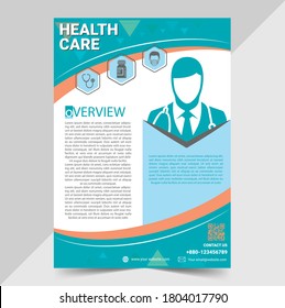 Medical Insurance And Health Care Flyer Design