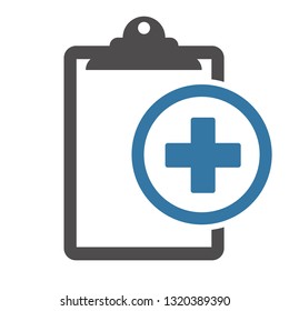 Medical Insurance Icon. Flat icon vector Illustration.