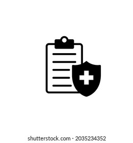 Medical insurance icon. health insurance sign and symbol