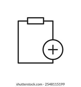 Medical insurance icon Outline set in black and white color