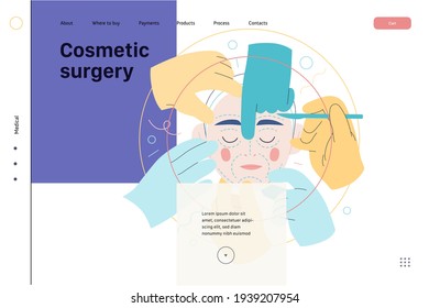 Medical insurance template - cosmetic, plastic, aesthetic surgery
