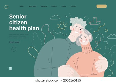 Medical insurance template - senior citizen health plan