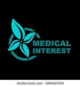 Design-Vektorgrafik für Logo von medizinischem Interesse