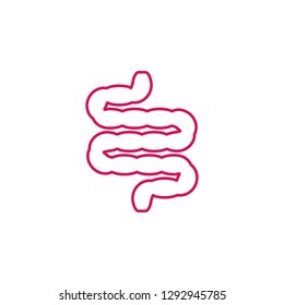 Medical, intestines colored icon. Element of medicine illustration. Signs and symbols icon can be used for web, logo, mobile app, UI, UX