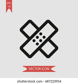 Medical item vector icon, illustration symbol