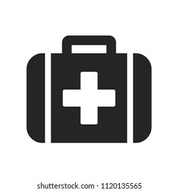 Medical kit icon