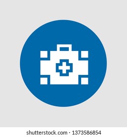  Medical kit icon. Editable  Medical kit icon for web or mobile.