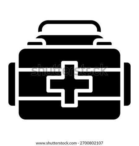 Medical Kit Icon Element For Design