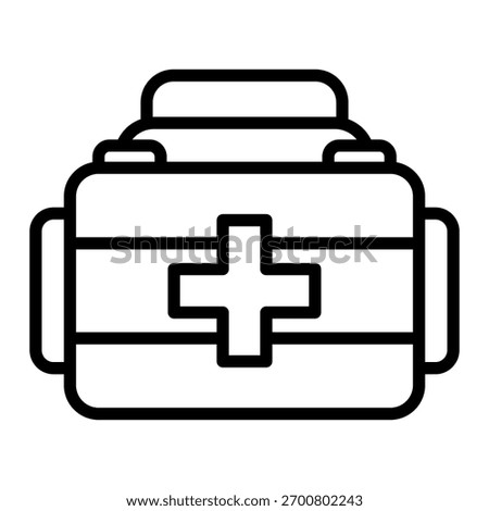 Medical Kit Icon Element For Design