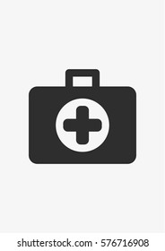 Medical kit icon, Vector