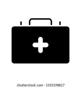 Medical kit icon vector illustration logo for many purpose. Isolated on white background.