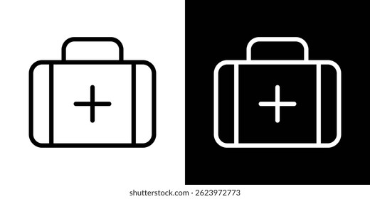Medical kit icon vector, illustration logo template in trendy style