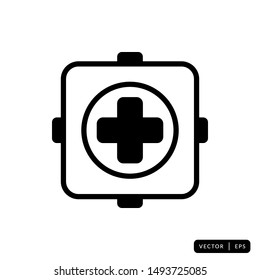 Medical Kit Icon Vector - Sign or Symbol