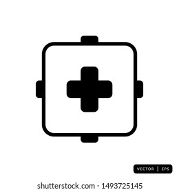 Medical Kit Icon Vector - Sign or Symbol