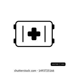 Medical Kit Icon Vector - Sign or Symbol