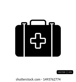 Medical Kit Icon Vector - Sign or Symbol