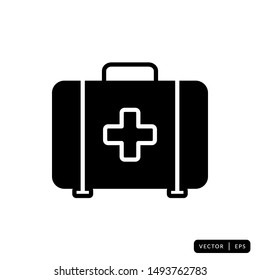 Medical Kit Icon Vector - Sign or Symbol