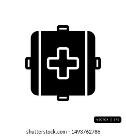 Medical Kit Icon Vector - Sign or Symbol