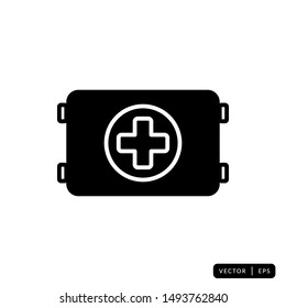 Medical Kit Icon Vector - Sign or Symbol