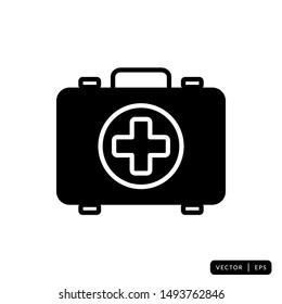 Medical Kit Icon Vector - Sign or Symbol