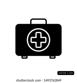 Medical Kit Icon Vector - Sign or Symbol