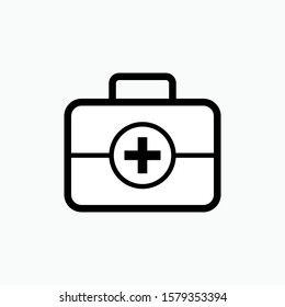 
Medical Kit Icon - Vector, Sign and Symbol in Line Art Style for Design, Presentation, Website or Apps Elements.