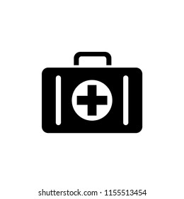 Medical Kit Icon Vector Template