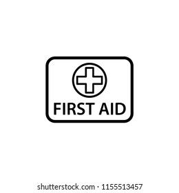 medical kit icon vector template