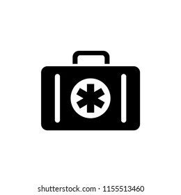 medical kit icon vector template