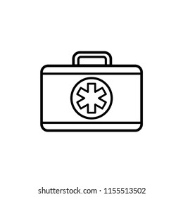 medical kit icon vector template