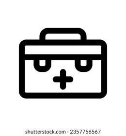 medical kit icon. vector icon for your website, mobile, presentation, and logo design.
