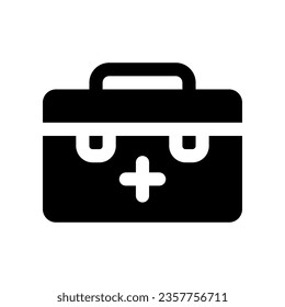 icono del kit médico. icono vector para tu sitio web, móvil, presentación y diseño de logotipo.