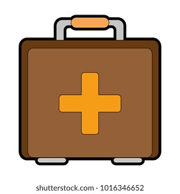 medical kit isolated icon