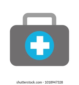 medical kit isolated icon