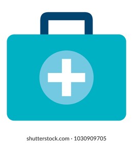 medical kit isolated icon