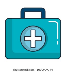 medical kit isolated icon