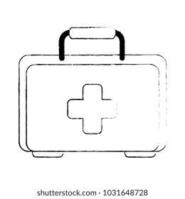 medical kit isolated icon