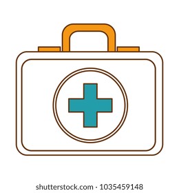 medical kit isolated icon