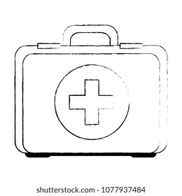 medical kit isolated icon